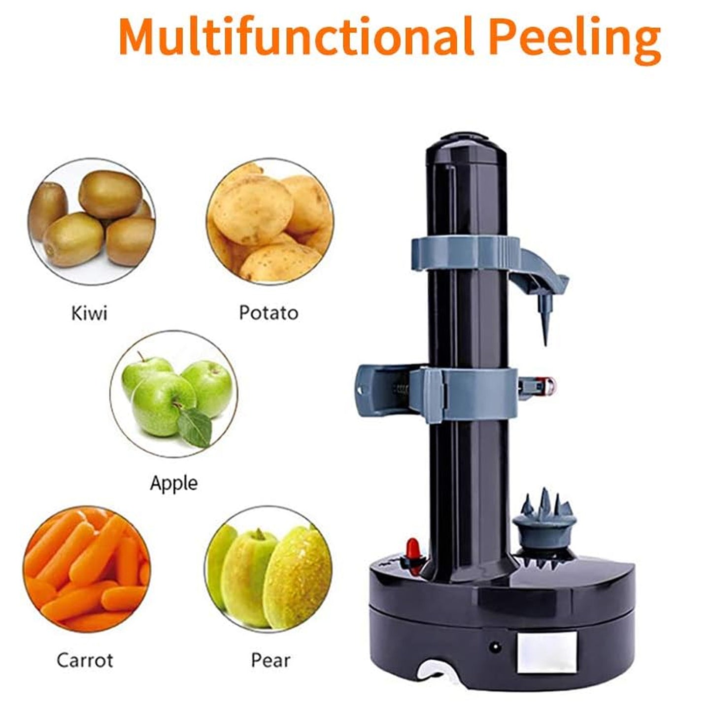 Multipurpose Electric Vegetable Fruit Peeler Automatic Potato Peeler (1 Pc)