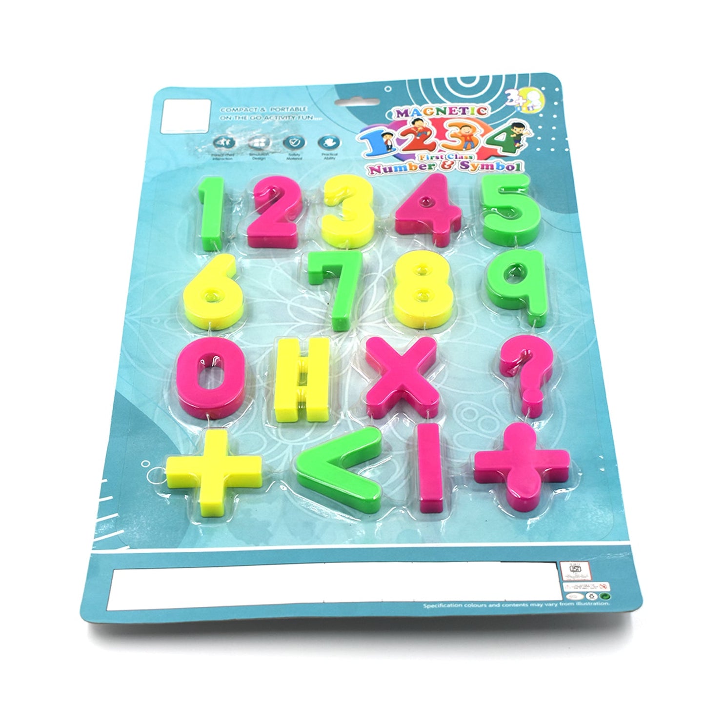 1942 At42 Magnetic Number Symbol Baby Toy And Game For Kids And Babies For Playing And Enjoying Purposes.