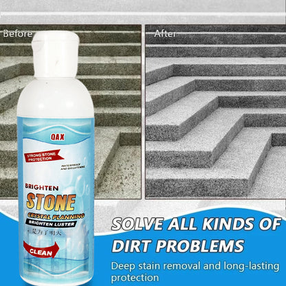 17667 Stone Stain Remover Cleaner Stone Crystal Plating Agent Marble Stone Cleaner Polishes Crystal Plating For Kitchen Patio Backyard Marble Cleaner And Polish (75 Ml Approx  1 Pc)