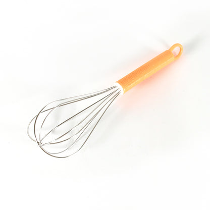 8158 Manual Whisk Mixer Stainless Steel Whisk Cream Whisk Flour Mixer Rotary Egg Mixer Kitchen Baking Tool (16 Cm)