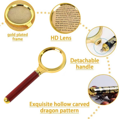 Magnifying Glass Handheld Magnifier (36 Mm  1 Pc)