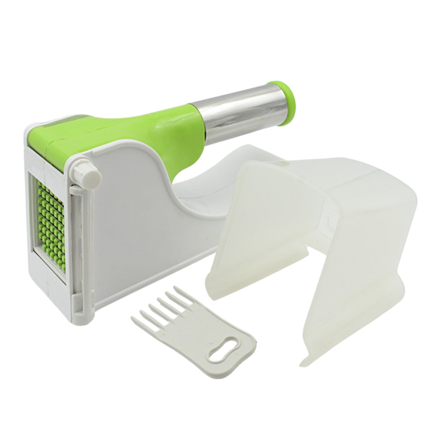 114 Virgin Plastic French Fry Chipser Potato Chipserpotato Slicer With Container