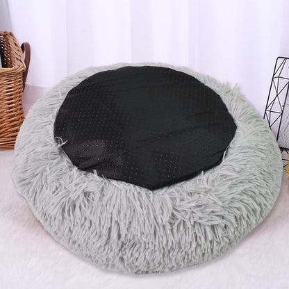 Round Dog Beds For Small Medium Dogs And Cats (1 Pc)