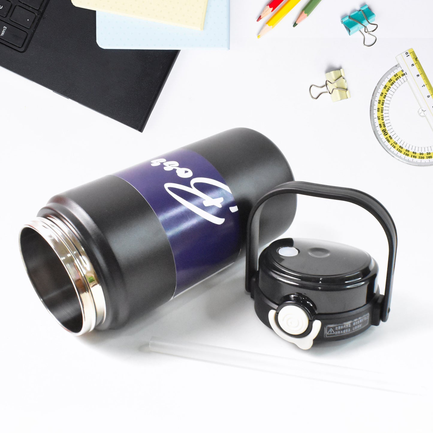 Stainless Steel Vacuum Water Bottle (1000 Ml)