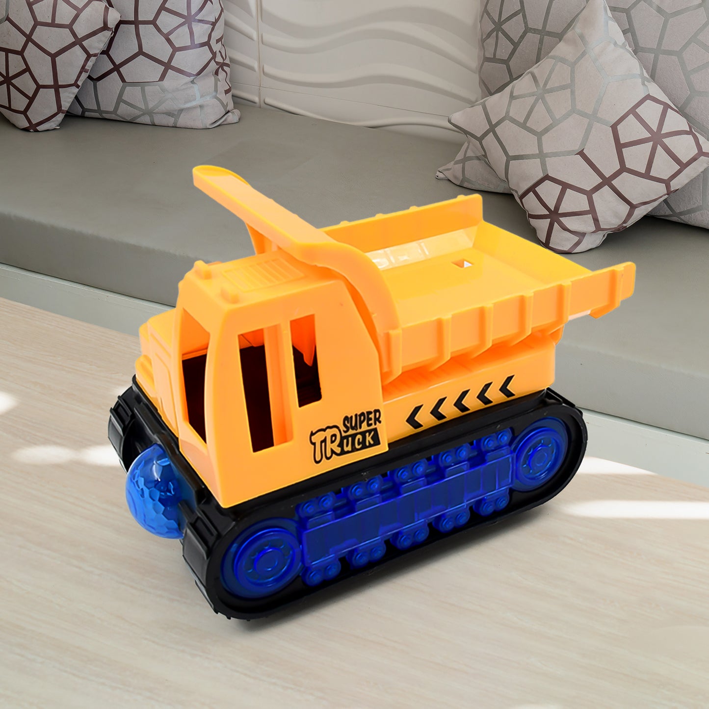 Engineering Vehicletoys For Kids - Self-driving Super Dump Truck Toy  Self-driving Trucks Engineering Truck Electric Vehicle Toys Boys Birthday Gift Toys (1 Pc)