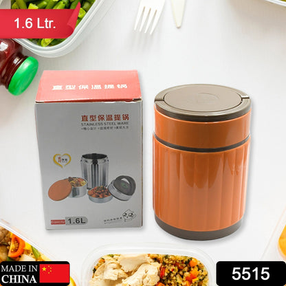 5515  Leak-proof Thermos Flask For Hot Food Warm Soup Cup Vacuum Insulated Lunch Box Food Box For Thermal Container For Food Stainless Steel