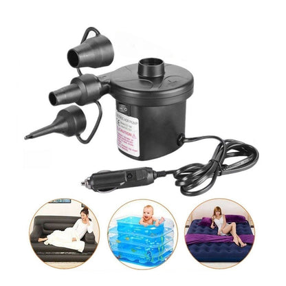 9080a Multi-purpose Electric Air Pump Without Valve Adaptors For Quickly Inflatesdeflates Sofa Bed Swimming Pool Tubes Toys Air Bags