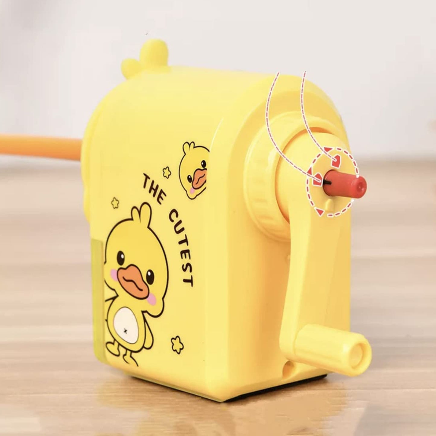 Plastic Cutest Duck Pencil Sharpener (1 Pc) 4236