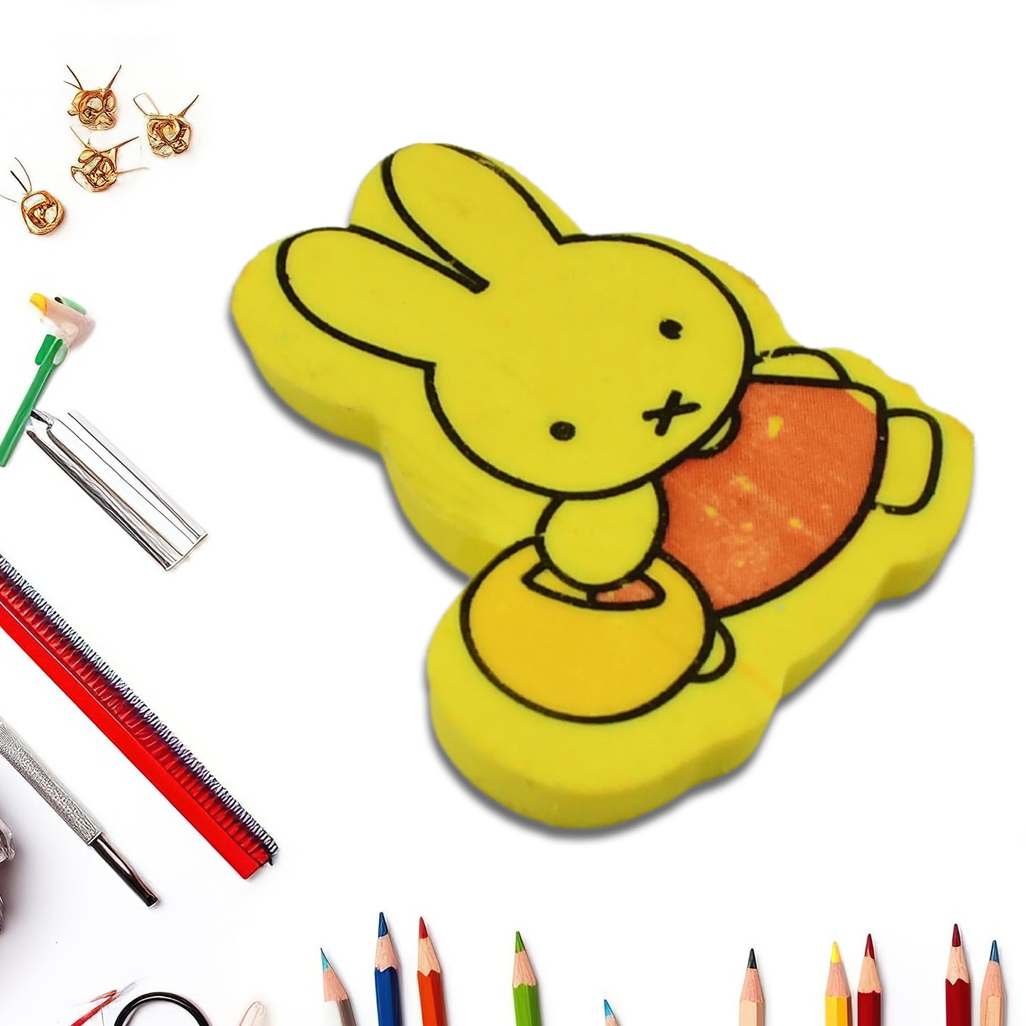 Cartoon Design Eraser (1 Pc  Mix Design)