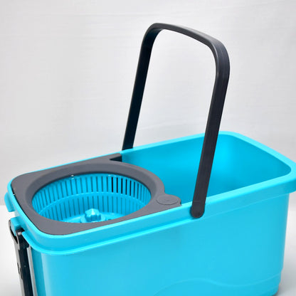 4028 Quick Spin Mop Plastic Spin Bucket Floor Cleaning Easy Wheels  Big Bucket Floor Cleaning Mop With Bucket