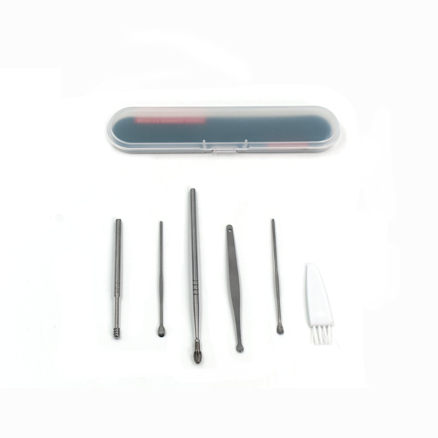 6314 6pcs Earwax Removal Kit  Ear Cleansing Tool Set  Ear Curette Ear Wax Remover Tool