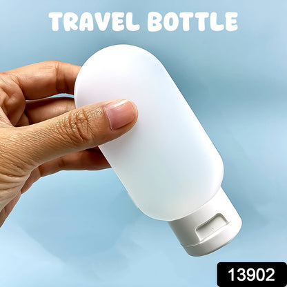 Small Plastic Travel Bottle Set Travel Shampoo And Conditioner Bottles (1 Pc  60 Ml Approx  Mix Color)