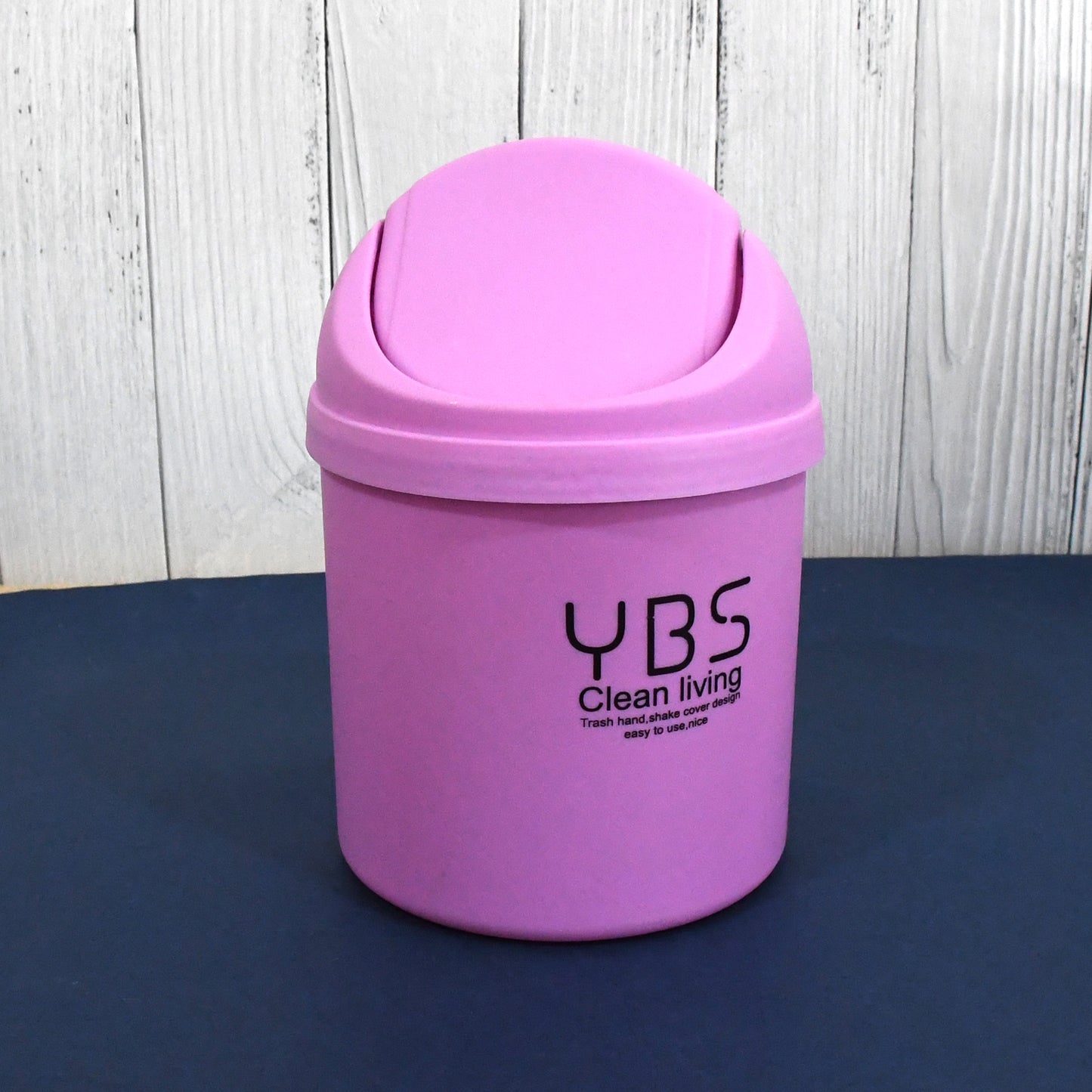 Mini Trash Can With Lid Small Tiny Trash Bin (18x13 Cm  1 Pc)