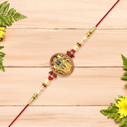 Divine Rakhi With Maharashtrian God Motif