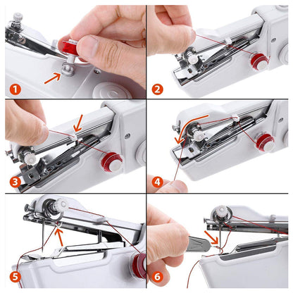 Cordless Handheld Electric Sewing Machine (Battery Not Included  1 Pc)