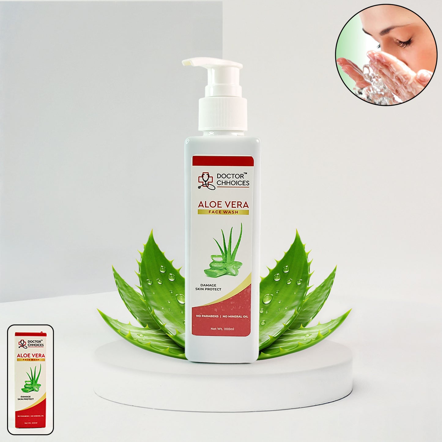 Doctor Chhoices Aloe Vera Face Wash  200ml