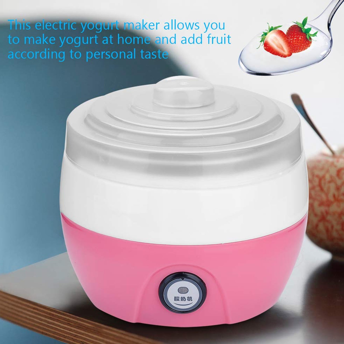 2533c Electronic Yogurt Maker Automatic Yogurt Maker Machine 1l Yoghurt Diy Tool Plastic Container For Home Use