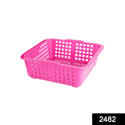 2482 Plastic Medium Size Cane Fruit Baskets