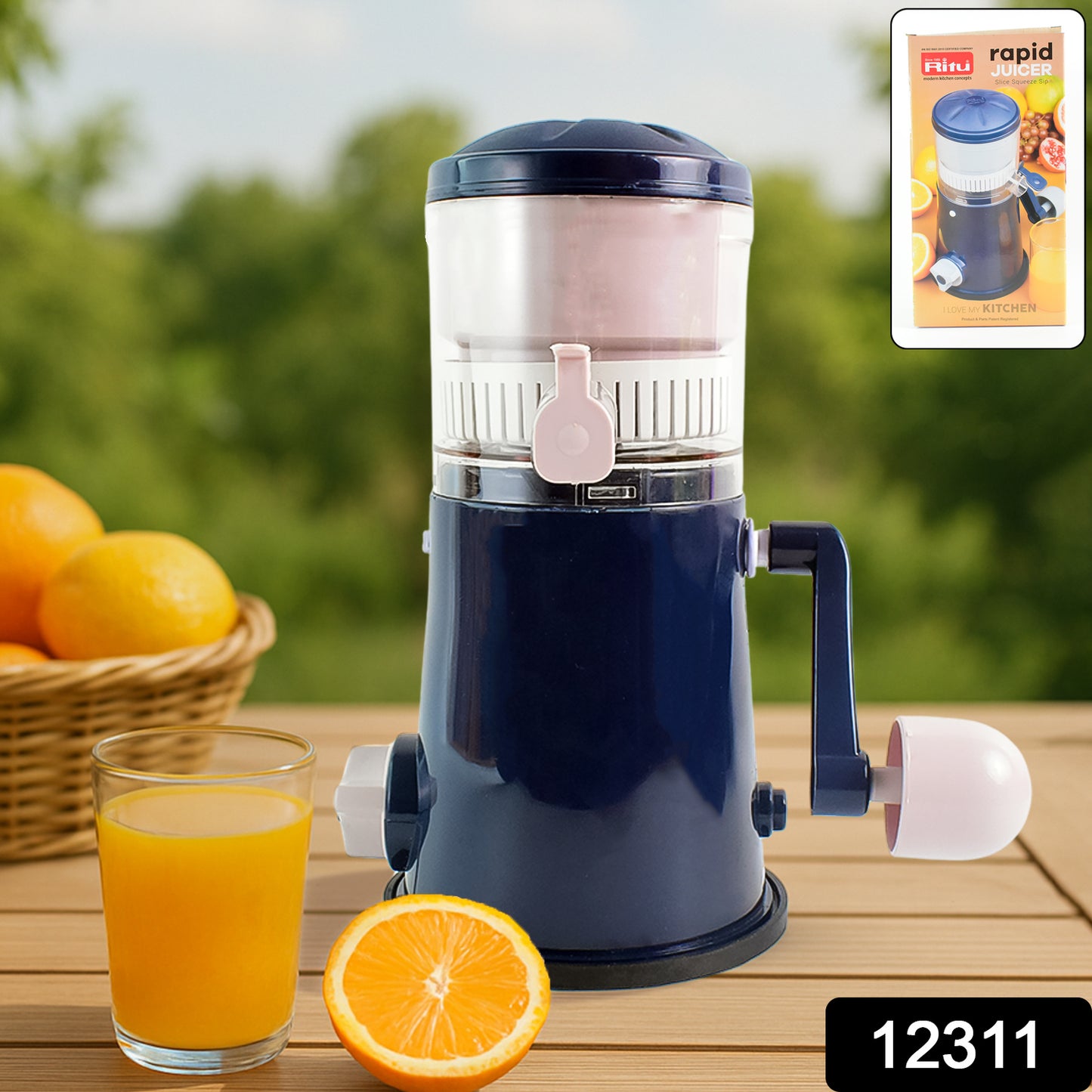 Ritu Rapid Hand Juicer Machine For Fruits And Vegetables