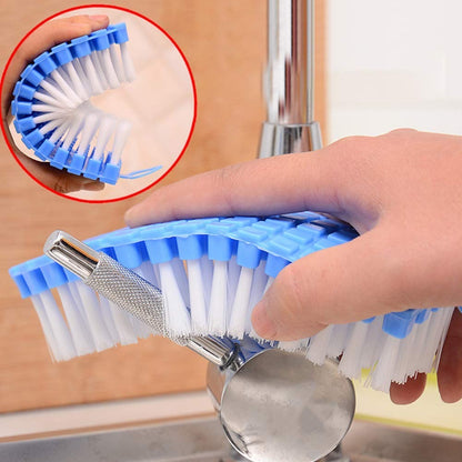 Flexible Plastic Cleaning Brush For Home Kitchen And Bathroom