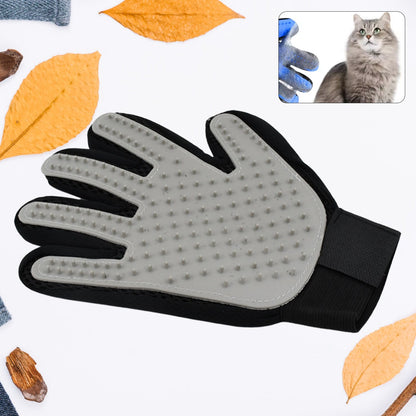 Grey True Touch Gloves Gloves Bathing Tool (1 Pc)