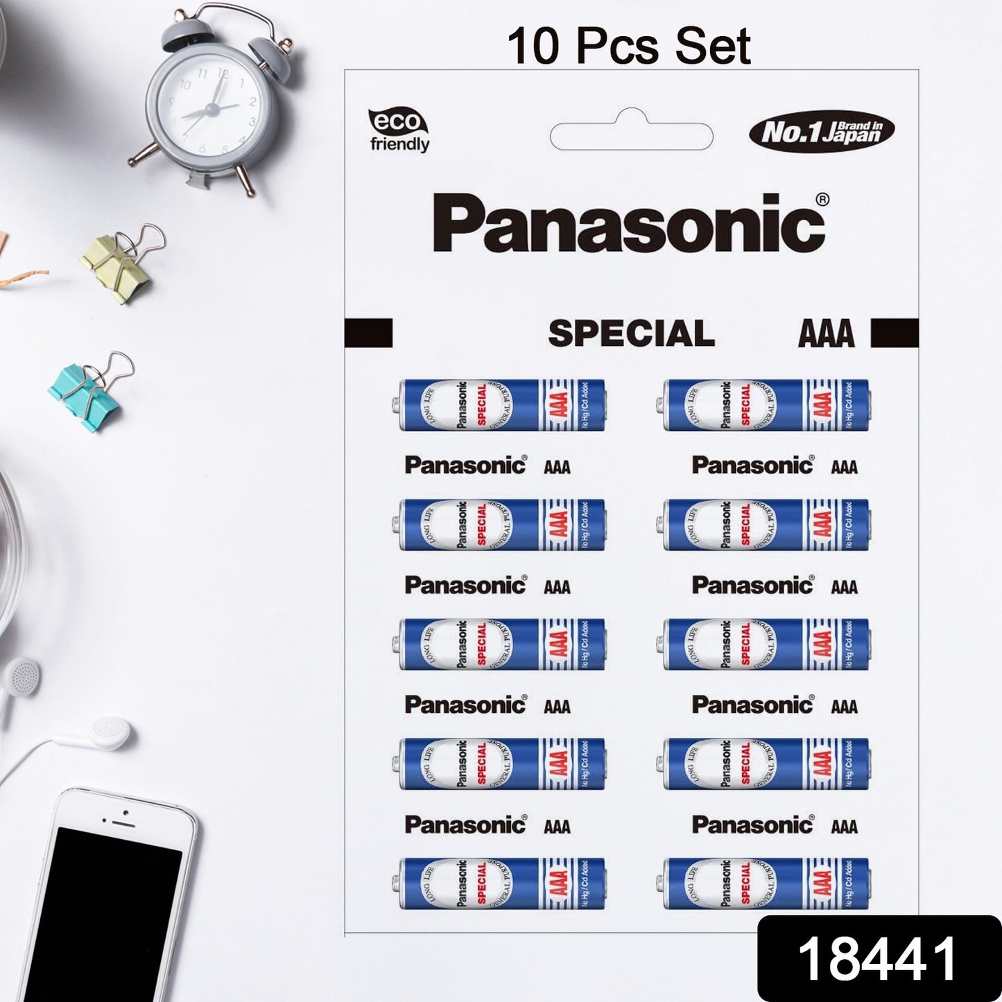 Panasonic Special Aaa Eco Friendly Battery (10 Pcs Set)