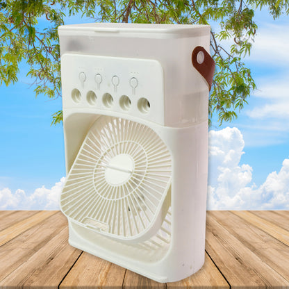 2 In 1 Portable Fan With Humidifier (1 Pc)