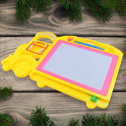 Bus Shape Drawing  Writing Slate Board For Kids (1 Pc  32  21 Cm)