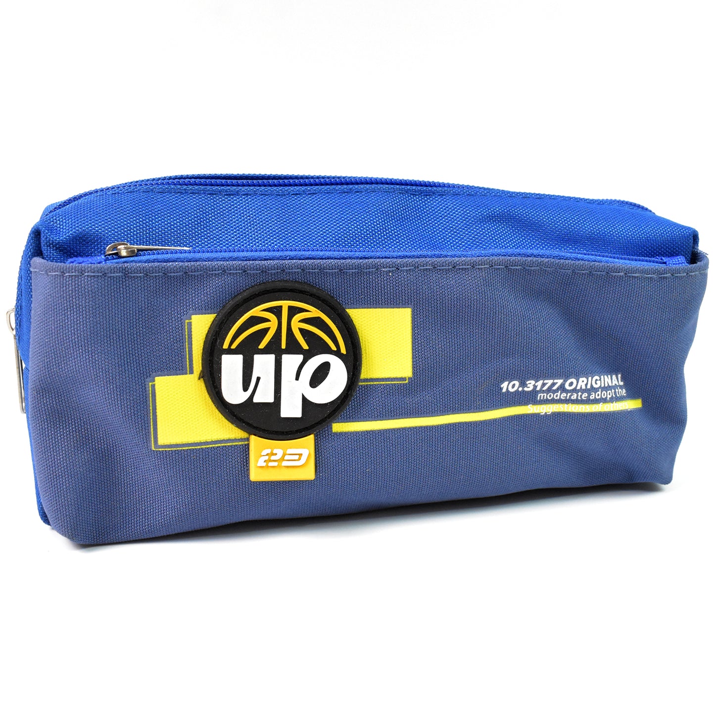 Pencil Pouch With Zipper (1 Pc  2 Compartment)