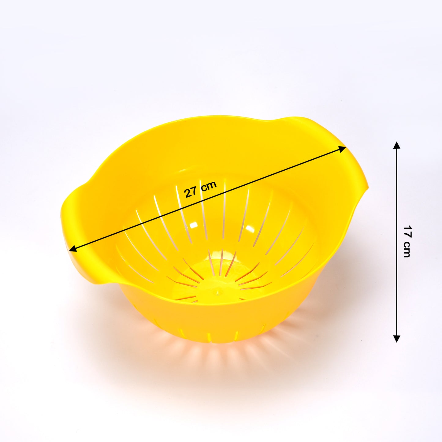 2312 Plastic Fruits Vegetable Noodles Pasta Washing Bowl  Strainer