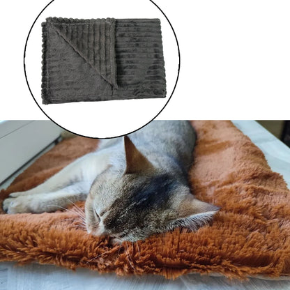 Pet Soft Cat Dog Blanket  Towel (11070 Cm  1 Pc  Mix Color  Design)