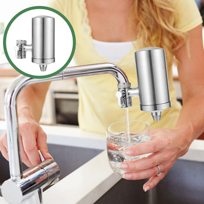 304 Stainless  Steel Faucet Mount Water Filter Water Purifier (1 Set)