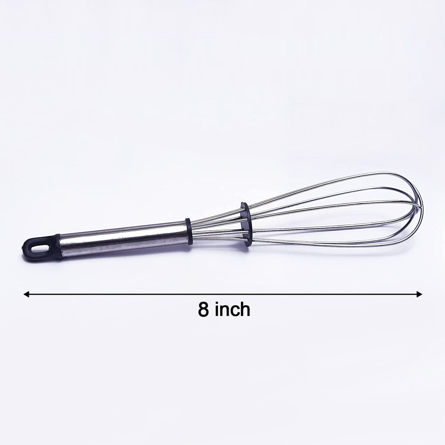 2569 Stainless Steel Wire Whiskballoon Whiskegg Frother Milk  Egg Beater (8 Inch)