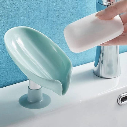 Soap Holder Stand Self Draining Soap Dish Holder Soap Box (1 Pc)