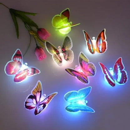 6497 Butterfly 3d Night Lamp Comes With 3d Illusion Design Suitable For Drawing Room Lobby. (Pack Of 50)