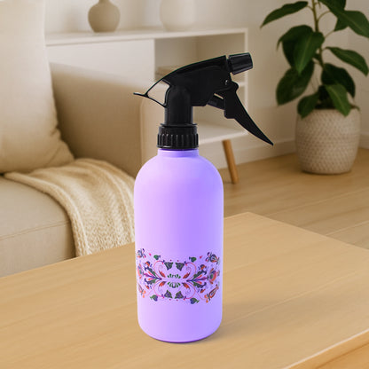 Floral Printed Plastic Spray Bottle (500 Ml)