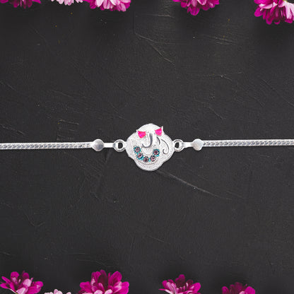 Ganpatis Blessings Wrapped In A Rakhi  For A Brother Like No Other