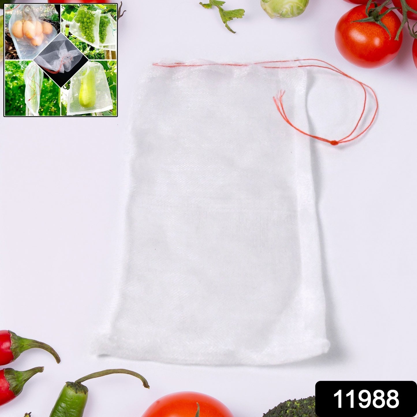 Protective Garden Barrier Cover For Bag Plants Grapes Figs Flowers And Vegetables
